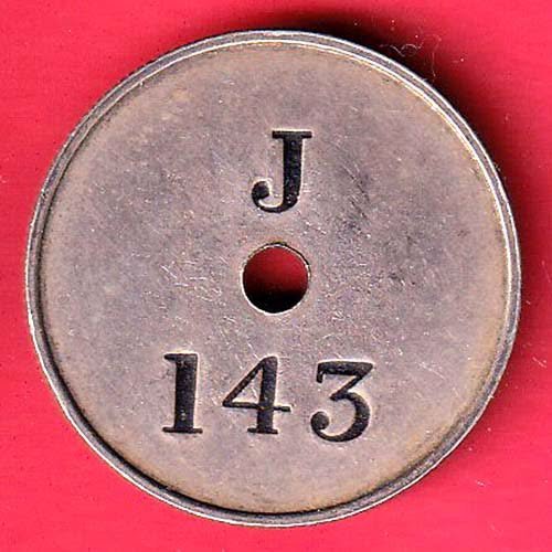 BANK TOKEN :- THE INDIAN BANK LIMITED J 143 – FC9682 - Image 2