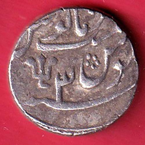 nawab of bengal shahalam ii ah 1175 ry 3 azimabad mint one rupee silver coin–fc9473