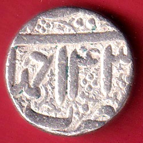 mughals akbar ahmedabad mint one rupee silver coin– FC9508