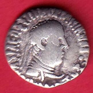 Indo-Greek Kingdom Apollodotus II 1 Drachma SILVER coin- FC9539
