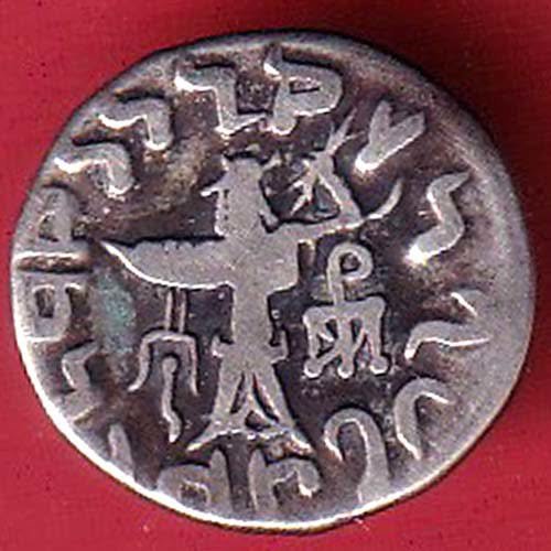 Indo-Greek Kingdom Apollodotus II 1 Drachma SILVER coin- FC9614 - Image 2