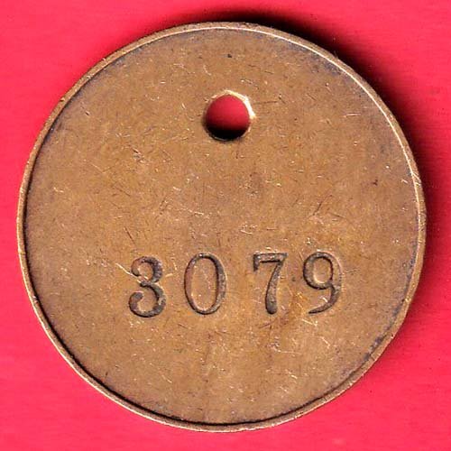 TOKEN :Government of Tripura Treasury token 3079– FC9652 - Image 2