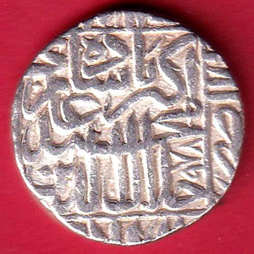 mughals ah 978 akbar one rupee silver coin – FC9697 - Image 2