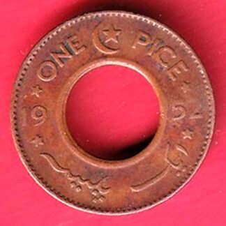 GOVERNMENT OF PAKISTAN 1952 ONE PICE COPPER COIN- FF131