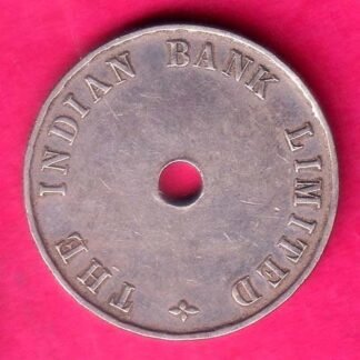 BANK TOKEN :- THE INDIAN BANK LIMITED J 81– ff151