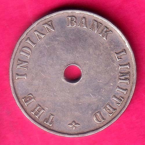 BANK TOKEN :- THE INDIAN BANK LIMITED J 81– ff151 - Image 2
