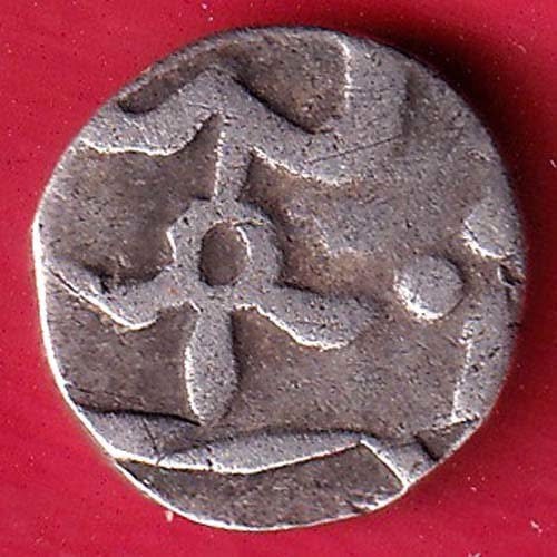 mewar state 1/4 rupee silver coin – FC9938