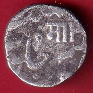 Baroda state manaji rao one rupee silver coin– FC9764