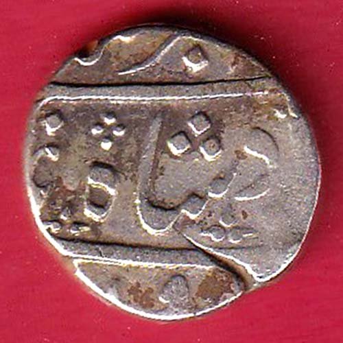 bombay presidency Half rupee silver coin– FC9793 - Image 2