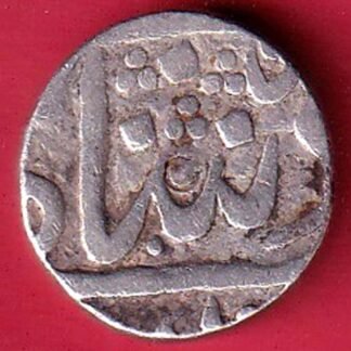 hyderabad state one rupee silver coin – FC9846