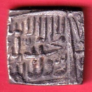 mughals akbar ahmedabad mint one rupee silver coin – FC9854