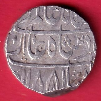 Rohilkhand Kingdom, AH 1185/ 12 RY, In the name of Shah alam ii Mustafabad (Rampur) Mint one rupee beautiful silver coin - FC9899