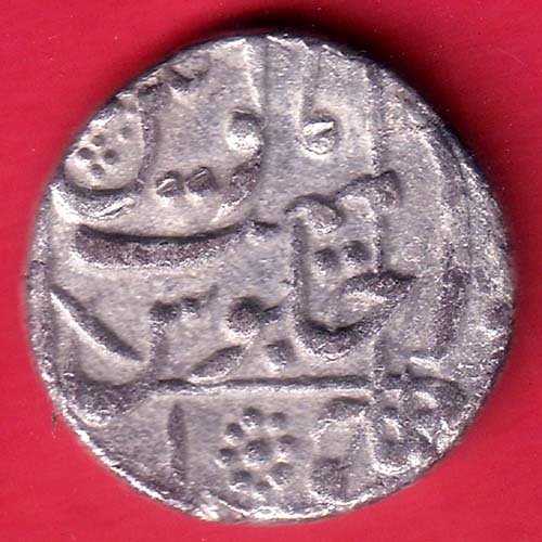 mughals aurangzeb junagadh mint one rupee silver coin - FC9900 - Image 2