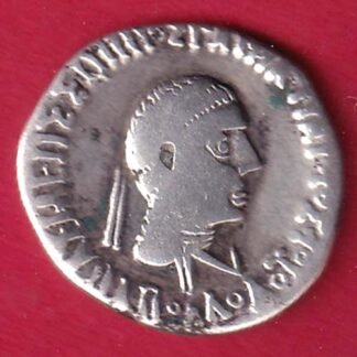 Indo-Greek Kingdom Apollodotus II 1 Drachma SILVER coin– FC9943