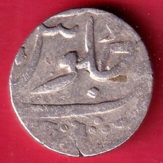 cambay state khambayat mint one rupee silver coin – FC9962