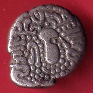 ANCIENT INDIA GADHAYA DYNASTY KING PORTRAIT COIN– FC9976