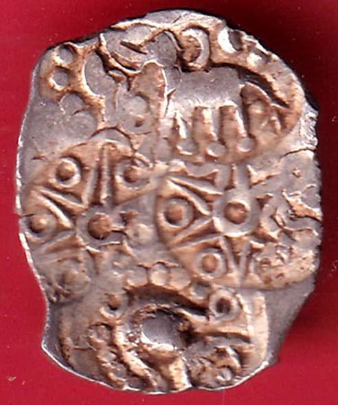 “rare” Ancient Punch Marked Coinage from Godavari Valley Vidarbha Region – FC9991