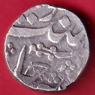 hyderabad state one rupee silver coin - FC9999