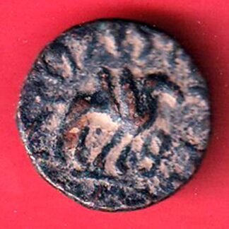 ANCIENT INDIA KUSHAN KING DYNASTY BEAUTIFUL SCARE COPPER COIN – FF222