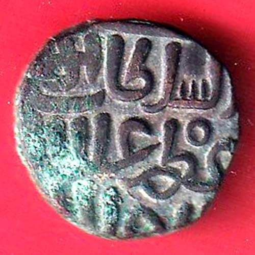 DELHI SULTAN TUGHLOUQUE SHAH 4 GANI COIN– ff236 - Image 2