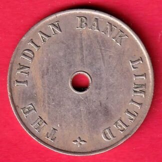 BANK TOKEN :- THE INDIAN BANK LIMITED J 1579 – FF268