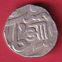 BARODA STATE HINDI “AA” AANAND RAO PETLAD MINT one RUPEE SILVER COIN– FD120