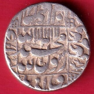 mughals Shahjahan lahore mint one rupee silver coin –FD167