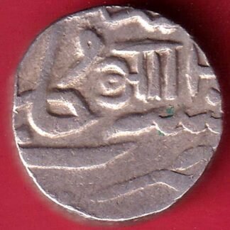 BARODA STATE HINDI “AA” AANAND RAO PETLAD MINT one RUPEE SILVER COIN– FD202