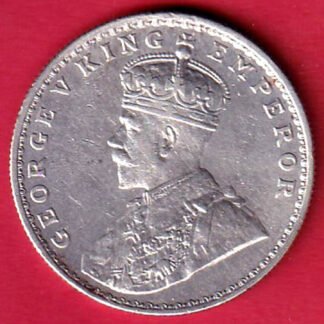 "EXTRA FINE CONDITION" british india 1922 george v bombay mint one rupee silver coin– FD81